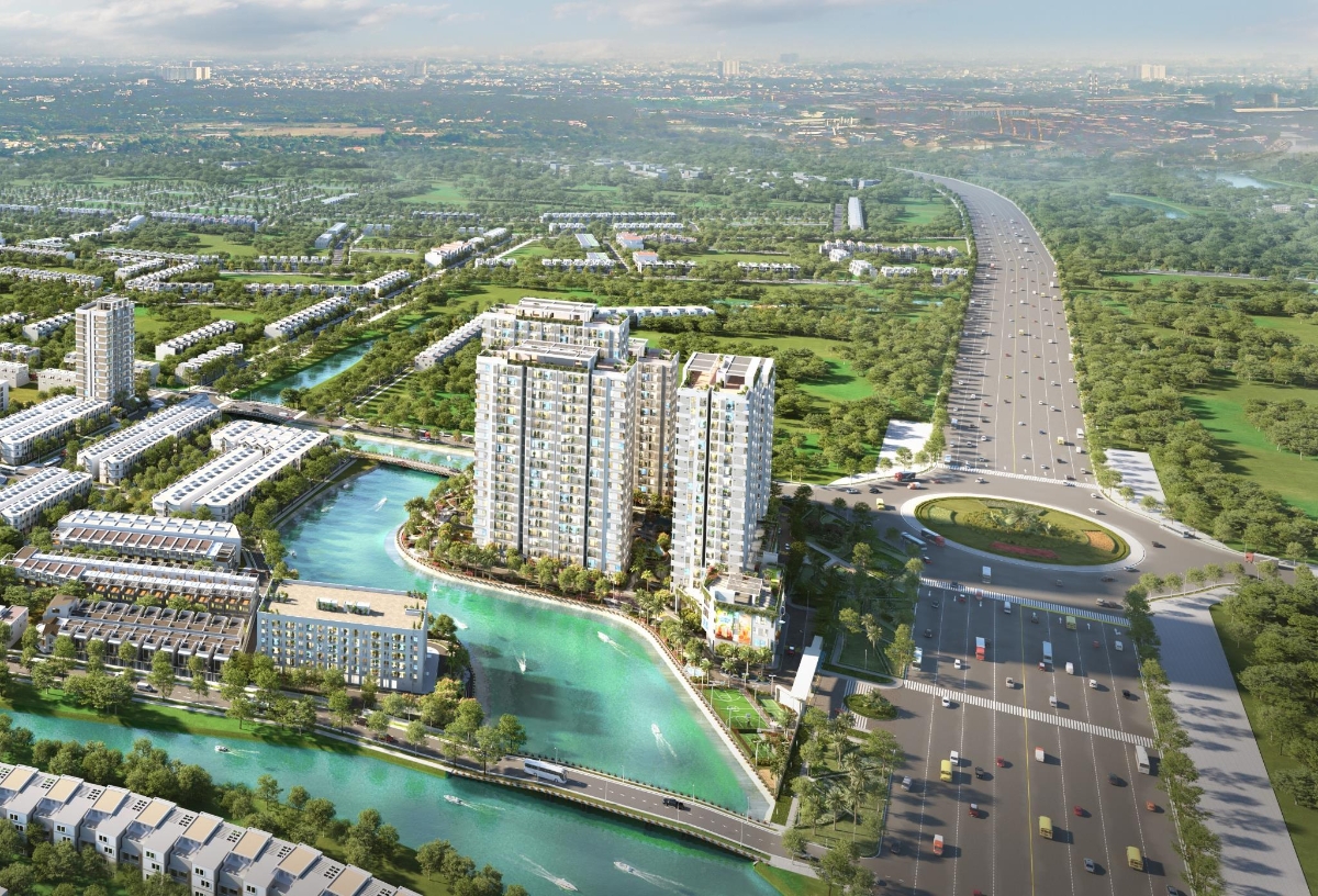 Vị thế bán đảo 3 mặt giáp sông - 1 mặt giáp Vành Đai 3 độc tôn