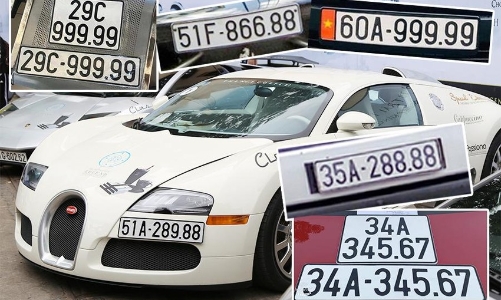 Lý do Bộ trưởng Công an sẽ quyết định số lượng biển số xe đấu giá