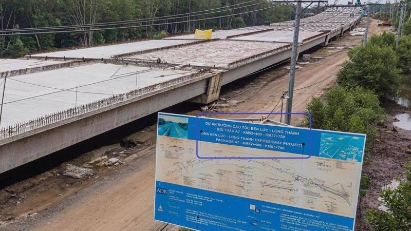 Construction of expressway in south resumes