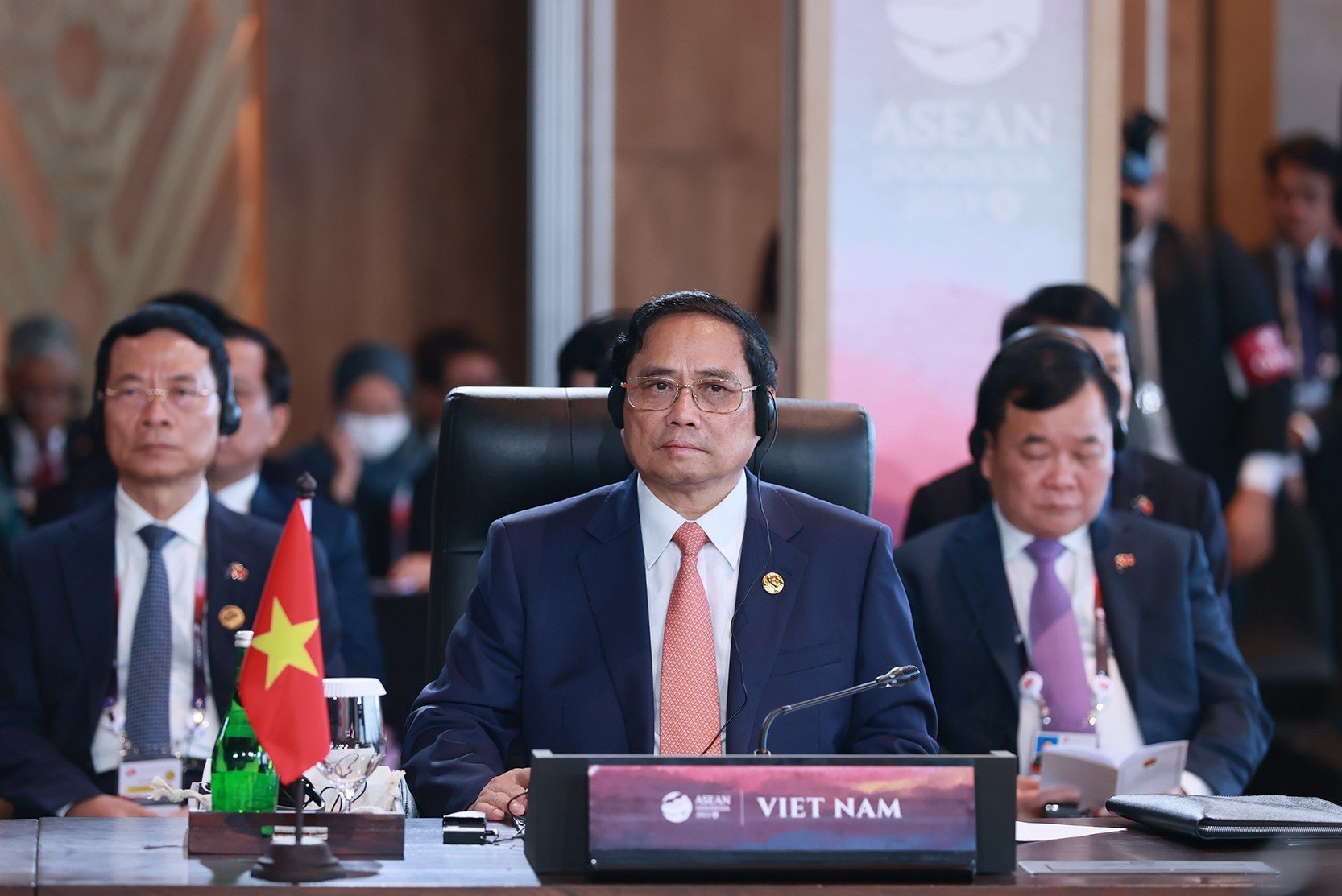 Thủ tướng Phạm Minh Chính tại hội nghị - Ảnh: VGP
