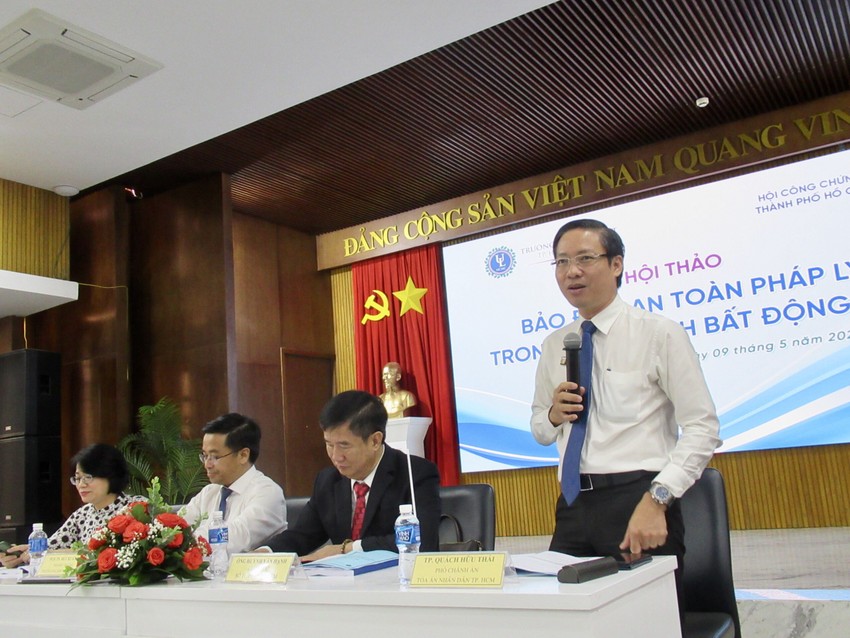 &Ocirc;ng Qu&aacute;ch Hữu Th&aacute;i, Ph&oacute; ch&aacute;nh &aacute;n To&agrave; &aacute;n Nh&acirc;n d&acirc;n TP.HCM: 