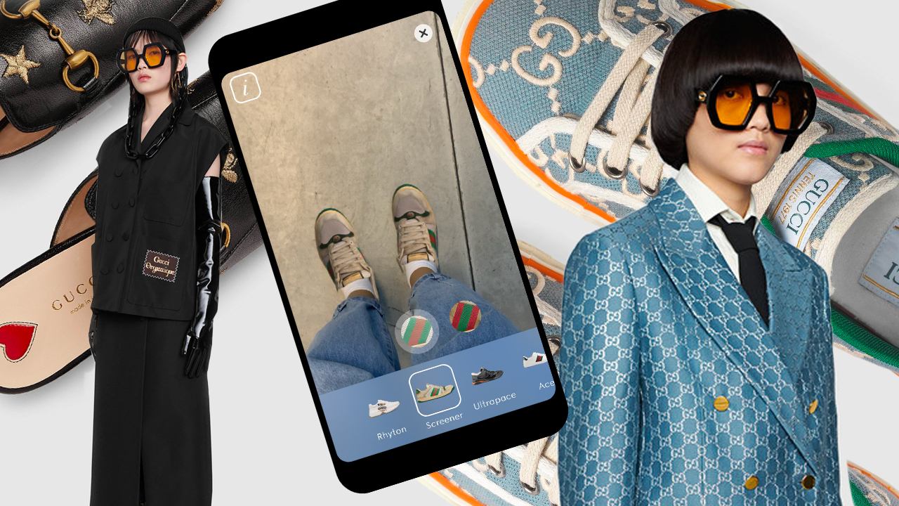 Gucci đã tung ra một chương trình tương tác trên ứng dụng WeChat để thu hút người tiêu dùng .