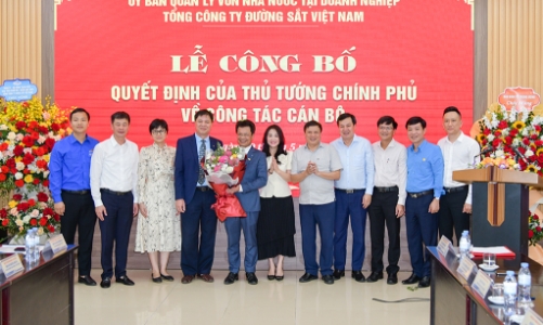 Tổng công ty Đường sắt Việt Nam có tân chủ tịch Hội đồng thành viên 