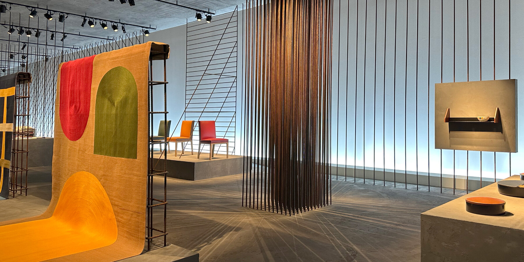 Không gian của Hermès tại Milan Design Week 2023. Ảnh: Design Boom