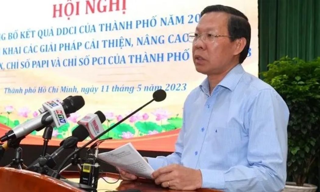 Chủ tịch UBND TP.HCM Phan Văn Mãi chủ trì Hội nghị công bố chỉ số đánh giá năng lực cạnh tranh cấp sở, ban, ngành và địa phương (DDCI) sáng 11/5.