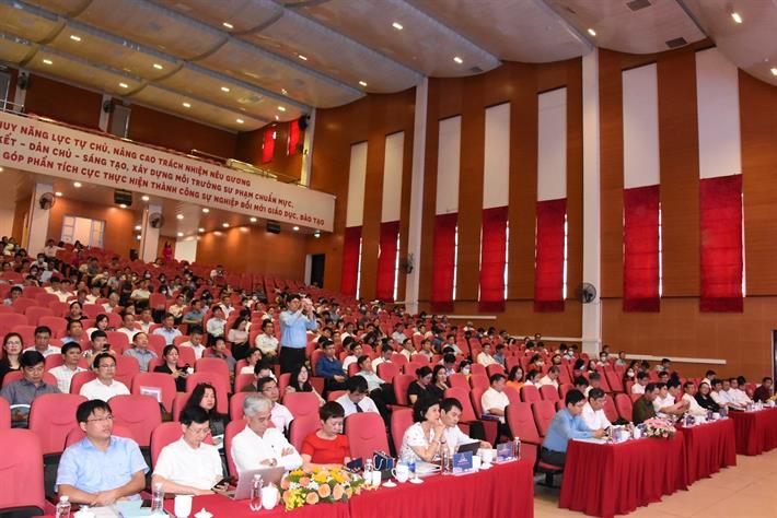 Quang cảnh hội thảo. Ảnh: Bộ Giáo dục và Đào tạo.
