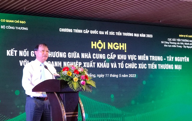 Ông Đỗ Thắng Hải, Thứ trưởng bộ Công Thương phát biểu khai mạc hội nghị