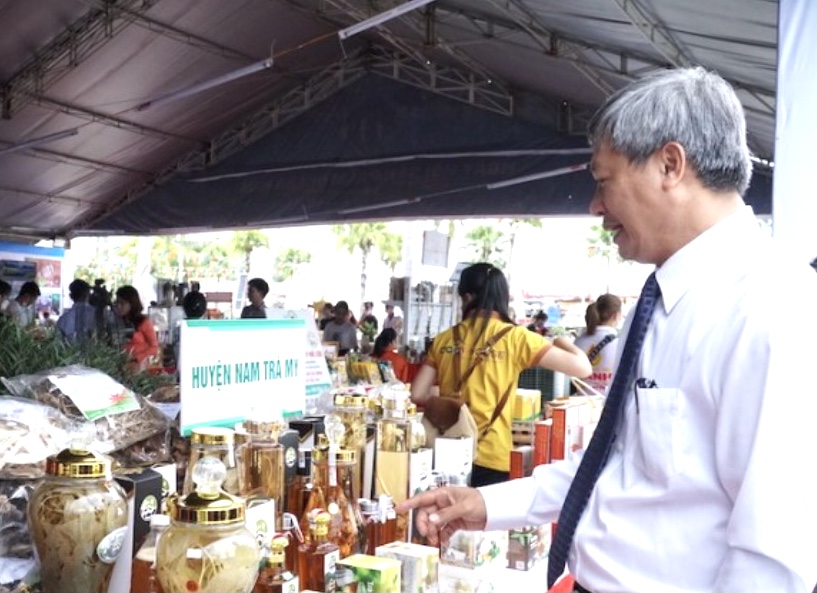 Sâm Ngọc Linh- sản phẩm OCOP huyện Trà My