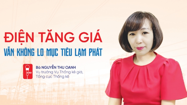 Điện tăng giá, vẫn không lo mục tiêu lạm phát