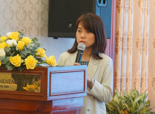 Bà Ayako Kubo, đại diện JICA.  