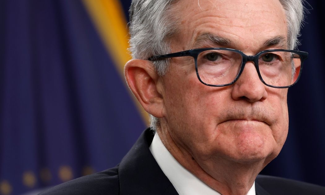 Chủ tịch Fed Jerome Powell phát biểu tại họp báo sau cuộc họp của Ủy ban Thị trường Mở Liên bang vào ngày 3/5 tại Washington, DC. - Ảnh: Getty Images