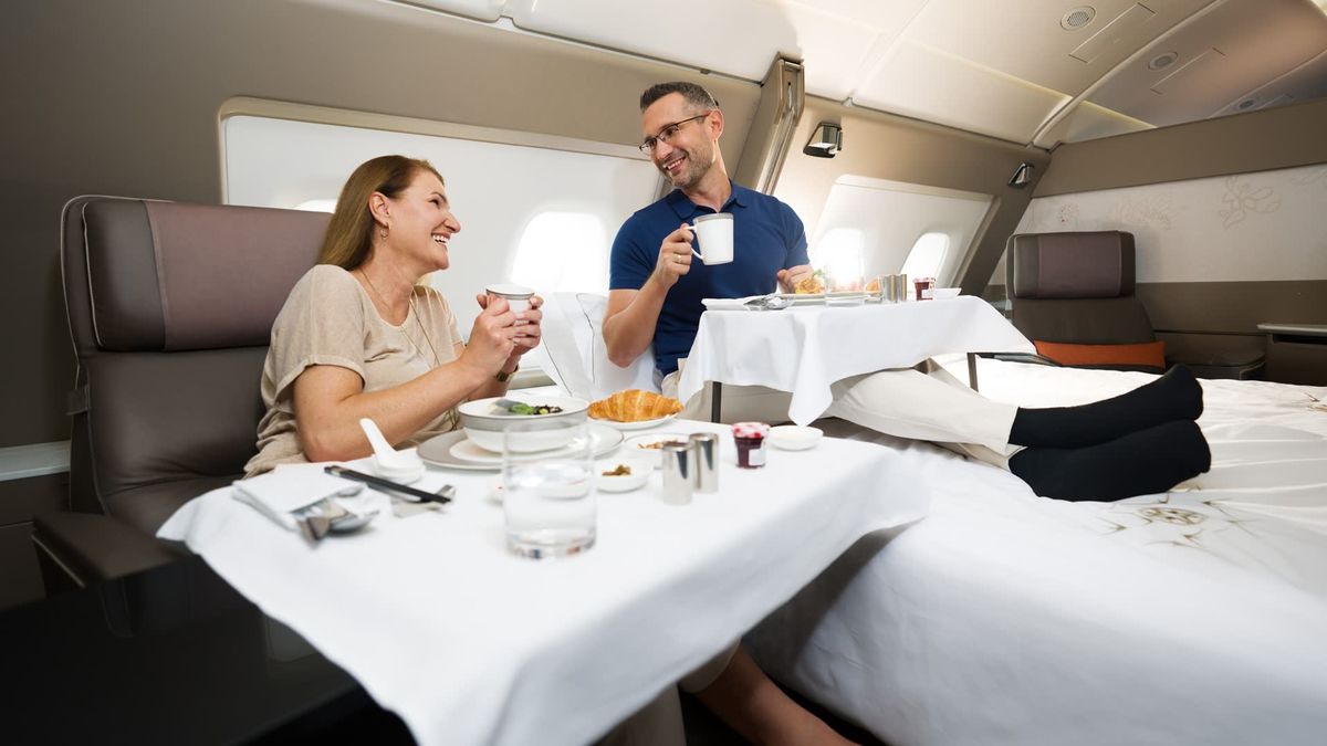Singapore Airlines đã đưa sự xa xỉ thường thấy trên các khoang hạng nhất lên một tầm cao mới.