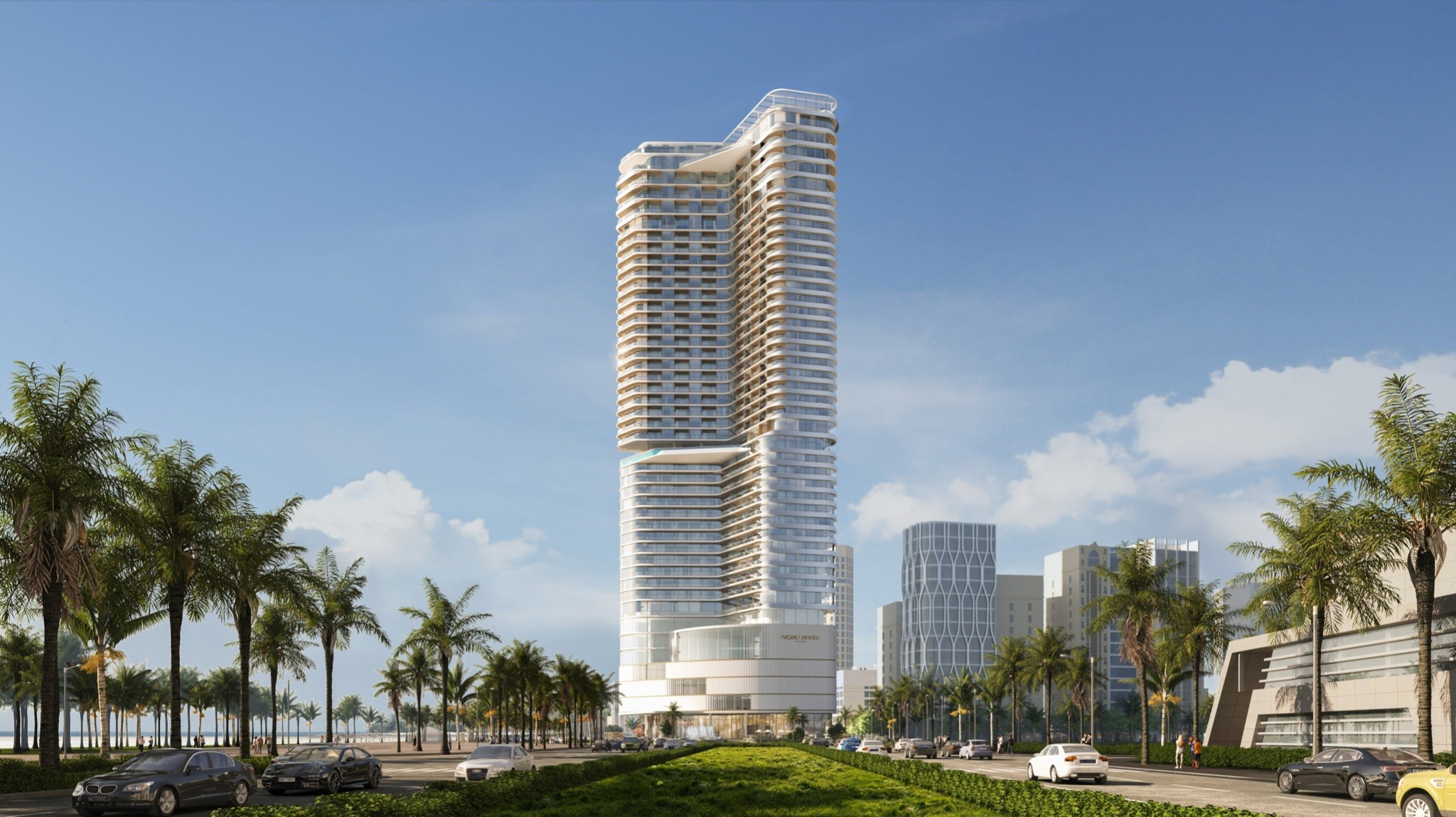 Nobu Danang hứa hẹn trở th&agrave;nh một trong những biểu tượng mới của th&agrave;nh phố.