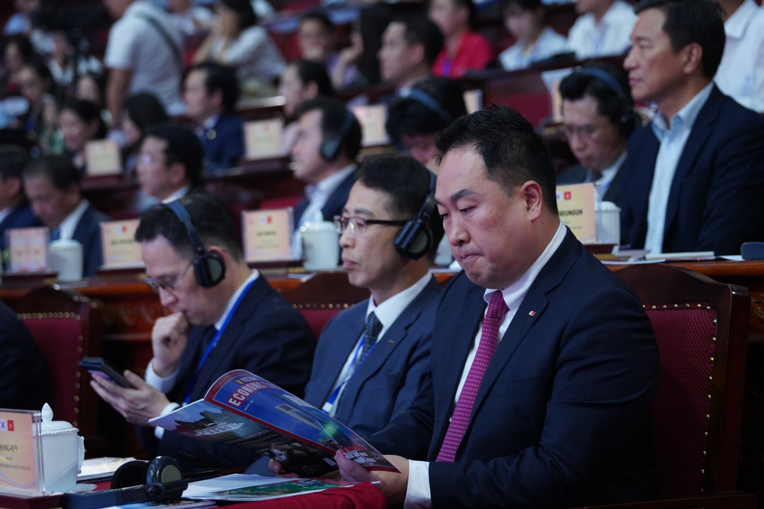 Phát biểu tại sự kiện cũng như chia sẻ bên lề Hội nghị, ông Hong Sun Chủ tịch Kocham cho rằng, môi trường đầu tư của Việt Nam nói chung và Bắc Ninh nói riêng đã được cải thiện nhiều trong những năm vừa qua. Các tỉnh thành nên tiếp tục nâng cấp chất lượng nguồn nhân lực để đáp ứng nhu cầu của các nhà đầu tư.