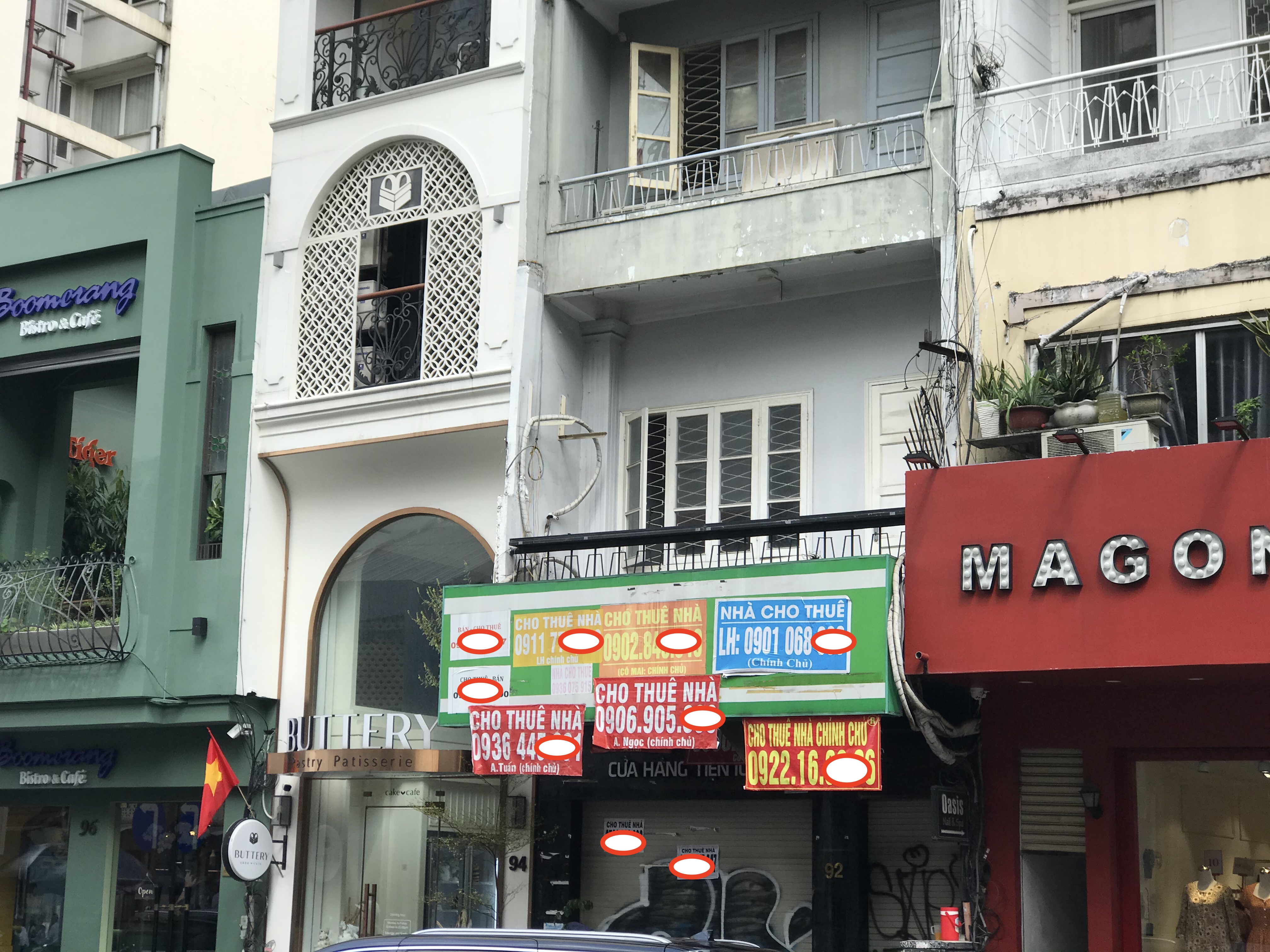 Một mặt bằng cho thuê tại trung tâm quận 1, TP.HCM - Ảnh: PT.