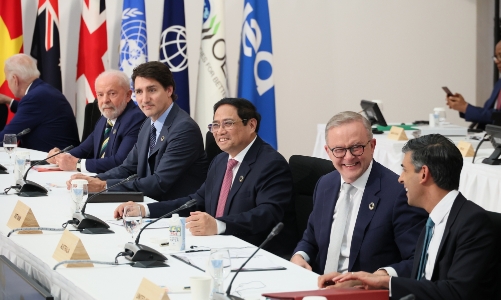 Thủ tướng dự Thượng đỉnh G7 mở rộng: Bối cảnh hiện tại đòi hỏi phải hành động vượt ra ngoài tiền lệ