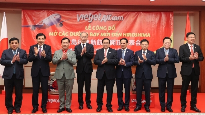 Vietjet announces direct flights between Vietnam and Hiroshima