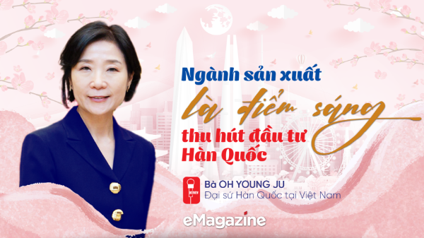 Ngành sản xuất là điểm sáng thu hút đầu tư Hàn Quốc