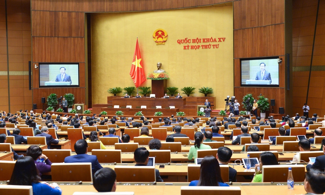 Kỳ họp thứ 4, Quốc hội khoá XV - Ảnh: Quochoi.vn