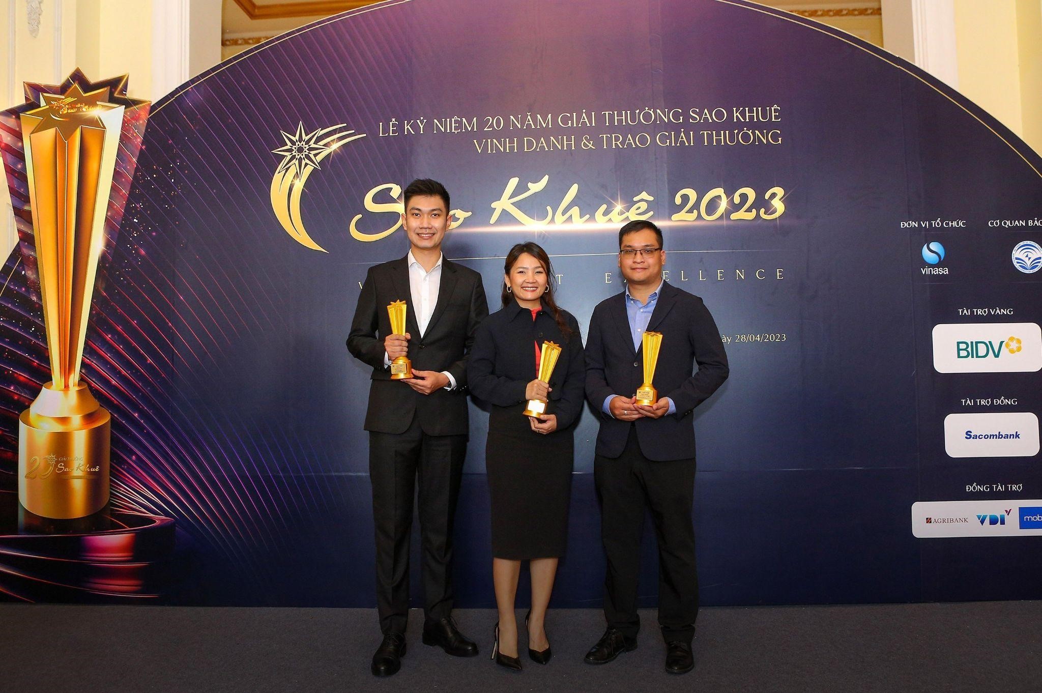 DIGI-TEXX won big in three important categories at the Sao Khue 2023 Awards.