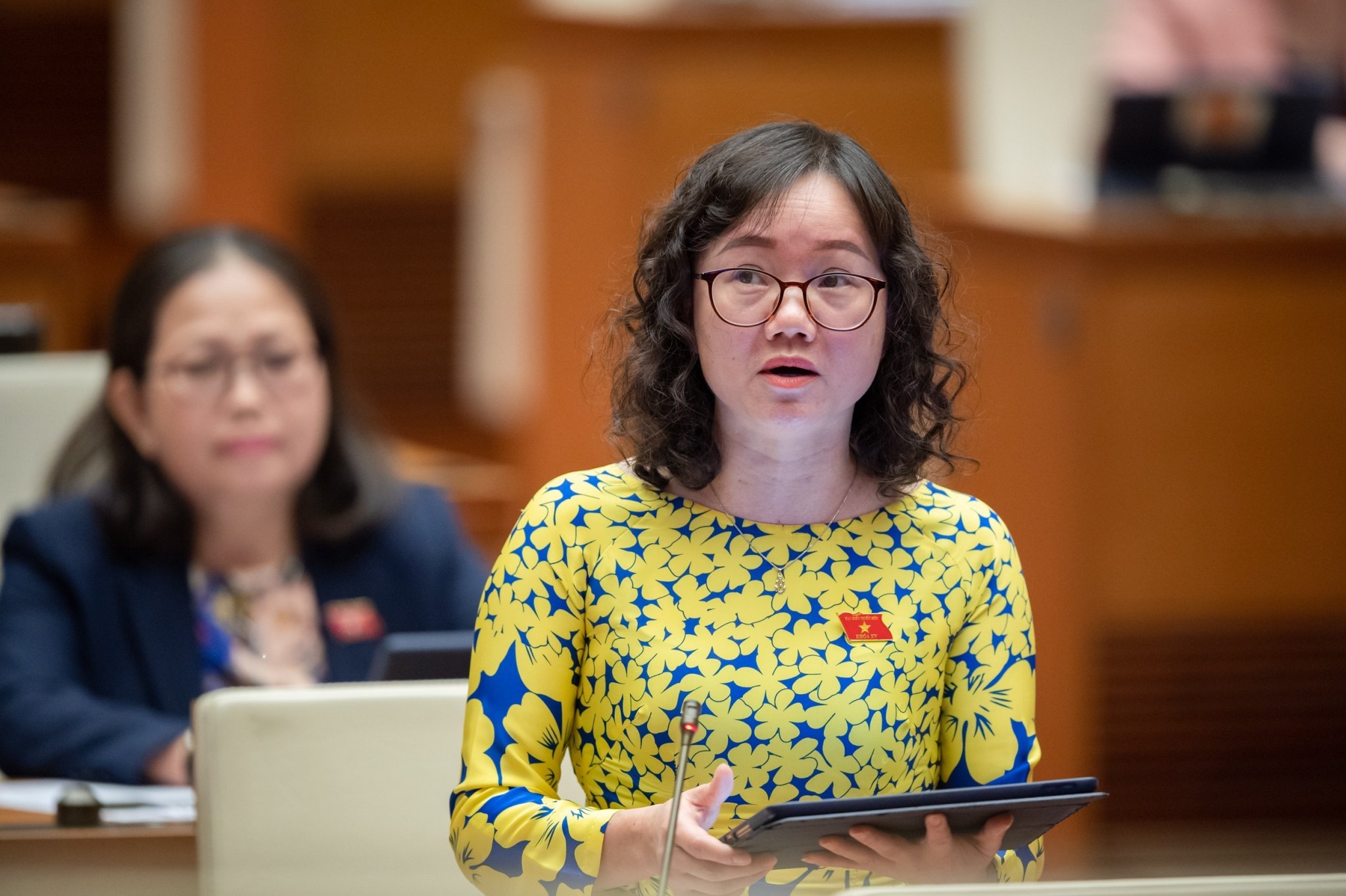 Đại biểu Th&aacute;i Thị An Chung - Ảnh: Quochoi.vn