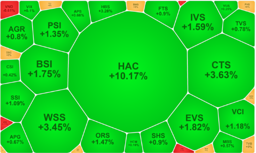 Phản ứng yếu ớt với tin giảm lãi suất, VN-Index đỏ, thanh khoản giảm mạnh
