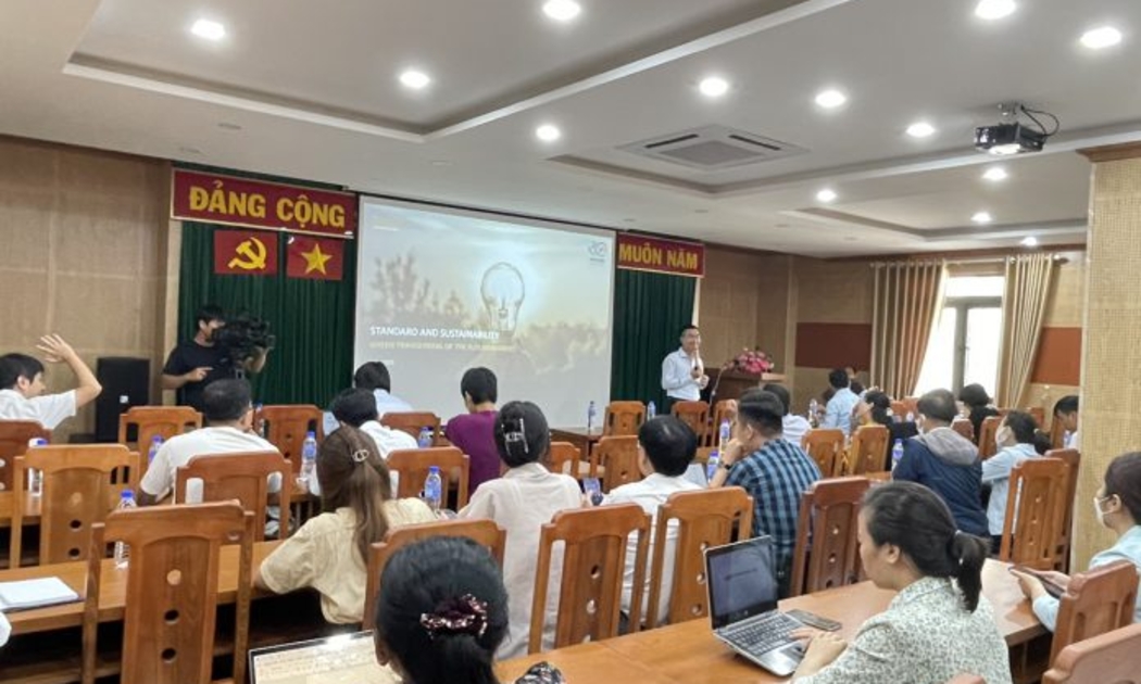 Hội thảo “Tiêu chuẩn phát triển bền vững xu hướng chuyển đổi xanh của thị trường” ngày 23/5 tại TP.HCM.