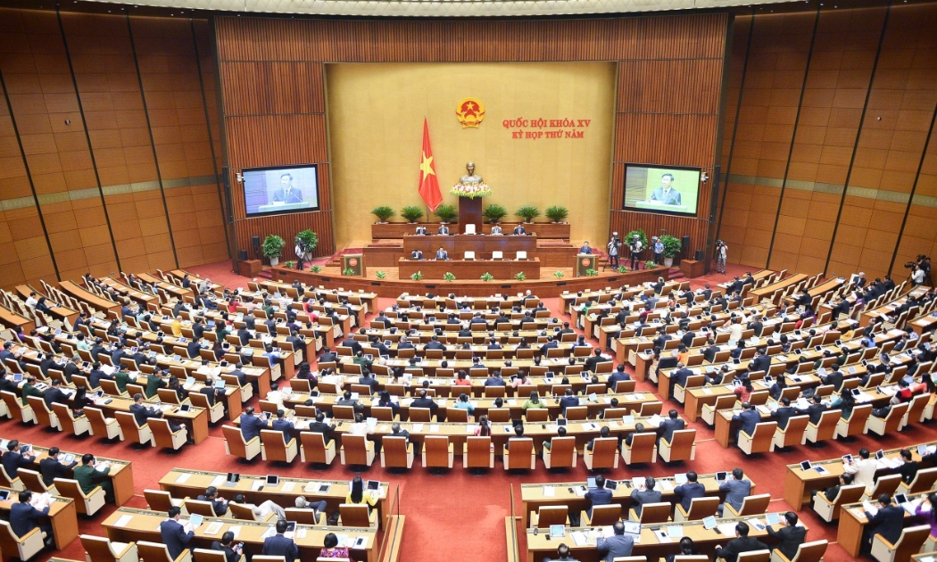 Toàn cảnh phiên họp toàn thể hội trường - Ảnh: Quochoi.vn