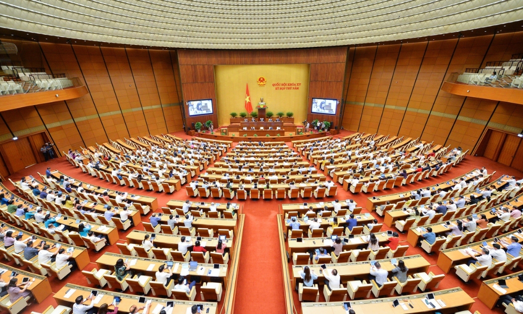 Quốc hội họp phiên toàn thể tại hội trường ngày 29/5 - Ảnh: Quochoi.vn
