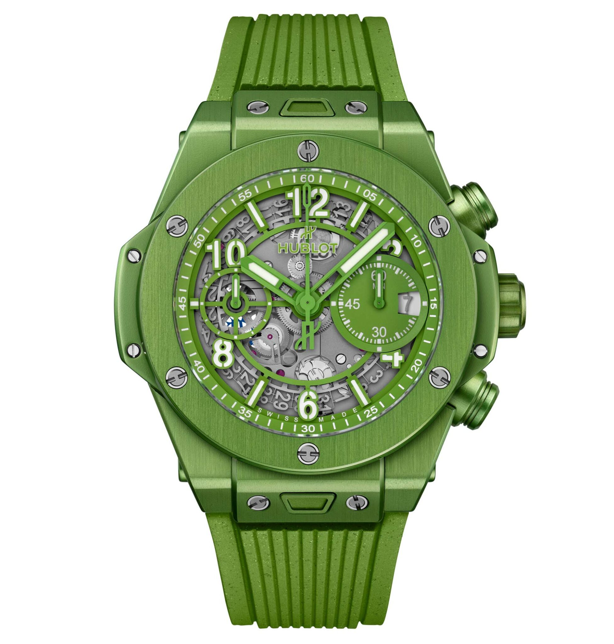 Hublot đ&atilde;&nbsp;bắt tay với thương hiệu c&agrave; ph&ecirc; vi&ecirc;n n&eacute;n cao cấp Nespresso tạo n&ecirc;n chiếc đồng hồ &ldquo;Big Bang Unico Nespresso Origin&rdquo; đặc biệt.