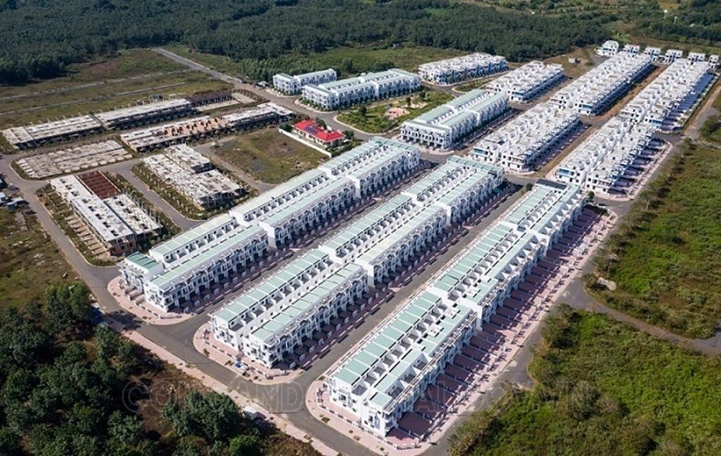 Hiện trạng Khu Dân cư Tân Thịnh tại xã Đồi 61, huyện Trảng Bom, tỉnh Đồng Nai do Công ty Cổ phần đầu tư LDG làm chủ đầu tư