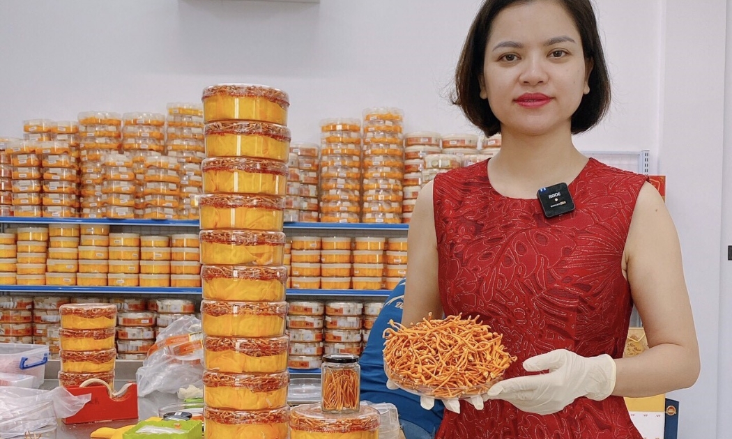 Đông trùng hạ thảo Đỗ Thị Toán được khách hàng tin dùng.