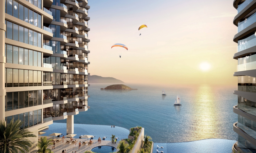 Căn hộ mặt biển cao cấp bậc nhất Nha Trang - 100% tầm nhìn biển núi.