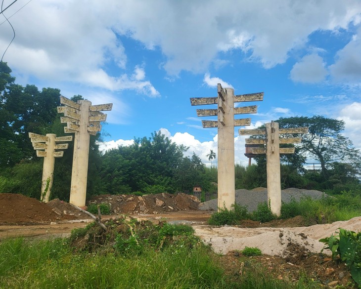 Dự án Khu thưởng lãm Trung Nguyên Legend tại xã Lộc An bị chậm tiến độ.