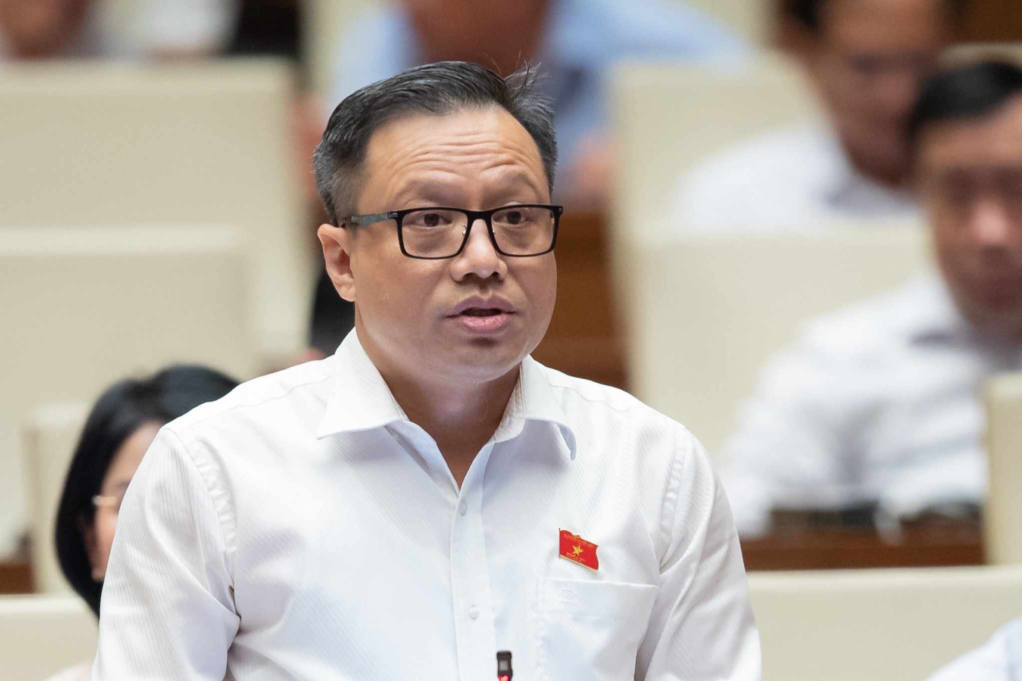 Đại biểu Nguyễn Tr&uacute;c Anh, Đo&agrave;n Đại biểu Quốc hội TP. H&agrave; Nội. Ảnh - Quochoi.vn.