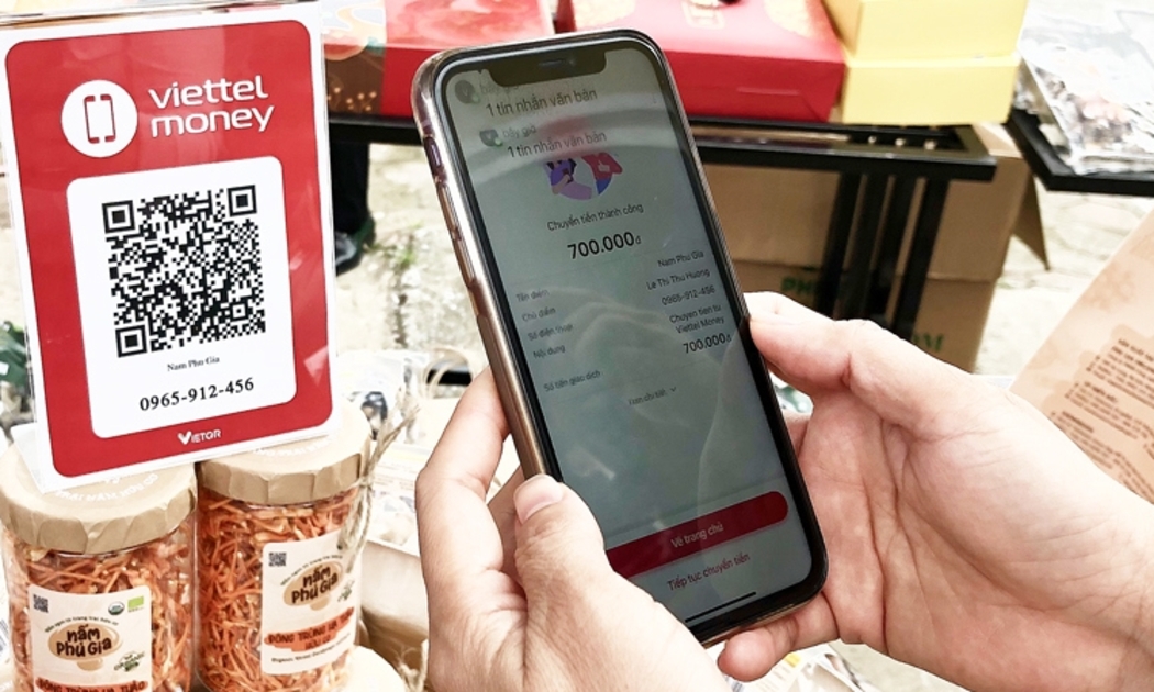 Việt Nam có gần 4 triệu người dùng Mobile Money. (Ảnh minh họa).