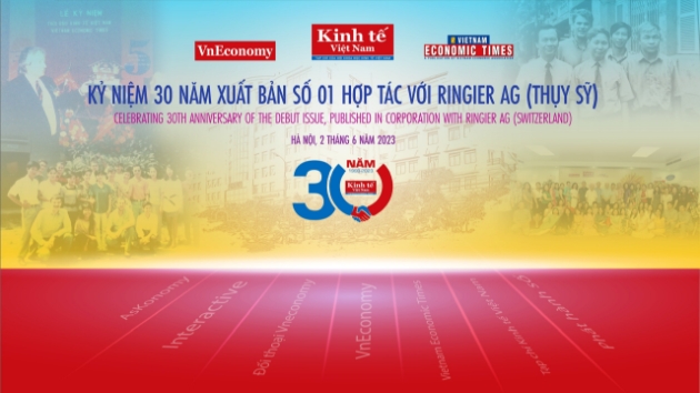 Kỷ niệm 30 năm Thời báo Kinh tế Việt Nam xuất bản số 01 hợp tác với Ringier AG