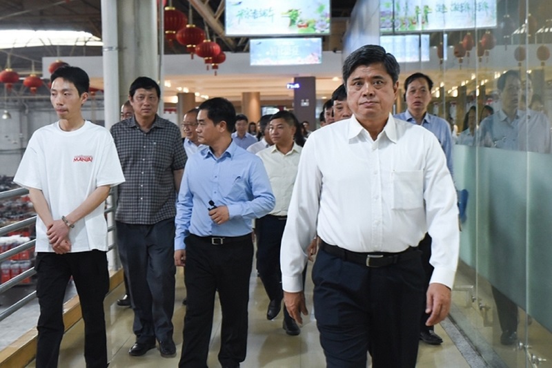 Thứ trưởng Trần Thanh Nam làm việc tại Côn Minh (Trung Quốc) ngày 1/6/2023.