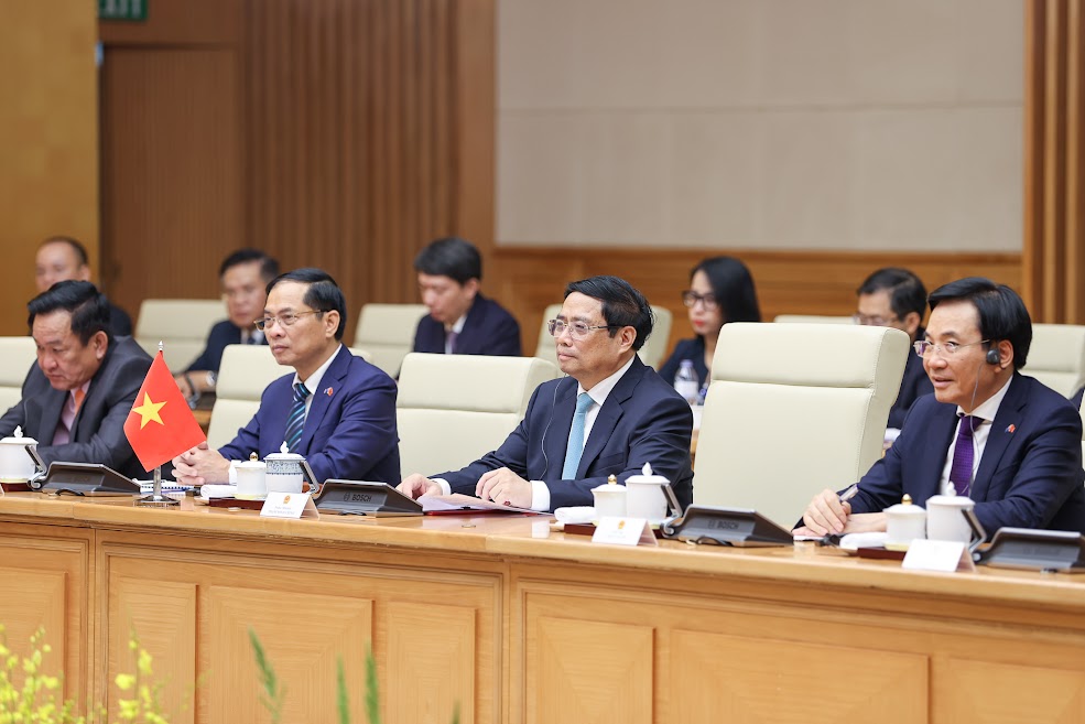 Quang cảnh hội đàm - Ảnh: VGP