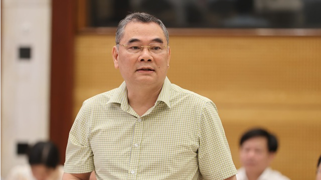 Trung tướng Tô Ân Xô, Người phát ngôn Bộ Công an. Ảnh - VGP.