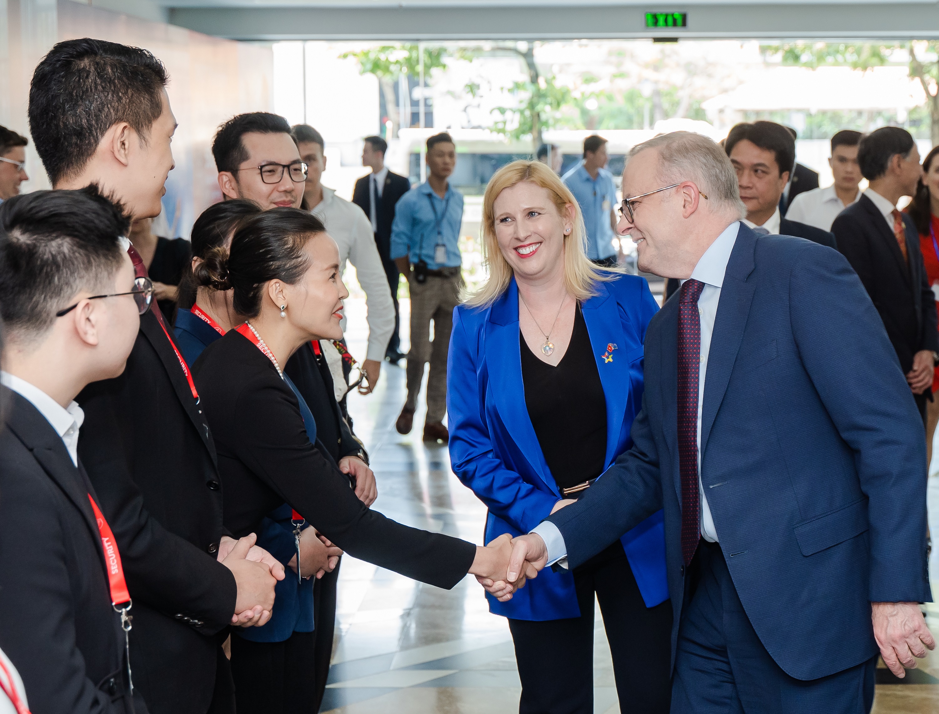 Các sinh viên và cựu sinh viên RMIT đón chào Thủ tướng Australia