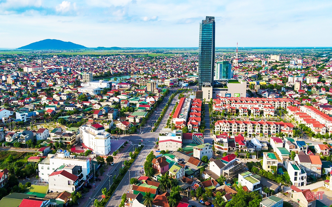 Một góc thành phố Hà Tĩnh