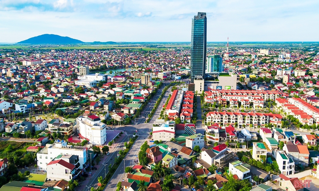 Một góc thành phố Hà Tĩnh
