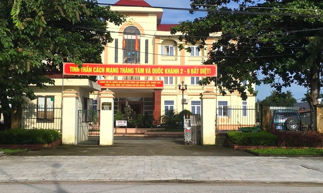 Huyện ủy Vĩnh Lộc nằm trong danh sách 23 chủ đầu tư tại Thanh Hóa “cán đích” giải ngân vốn đầu tư công