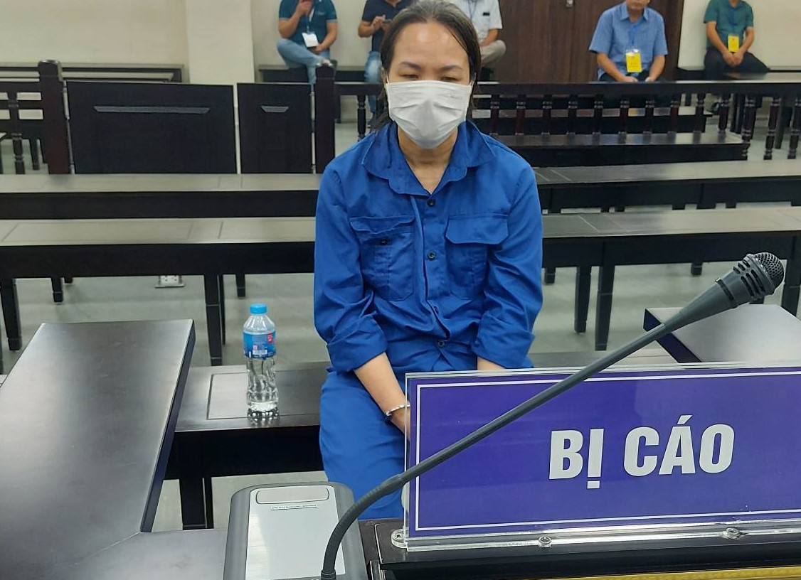 Bị cáo Chinh tại tòa ngày 6/6.