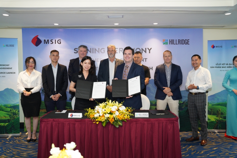 Hillridge & MSIG offer drought insurance to farmers