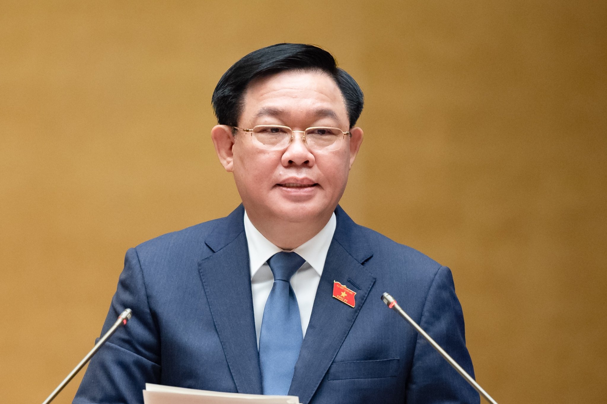 Chủ tịch Quốc hội Vương Đình Huệ. Ảnh: Quochoi.vn