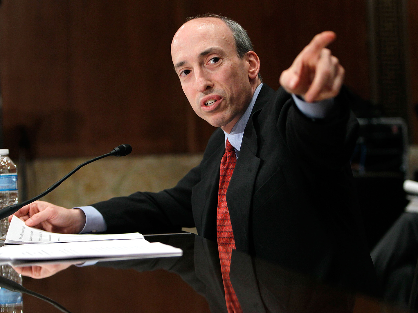 Ông Gary Gensler, Chủ tịch SEC - Ảnh: Getty Images
