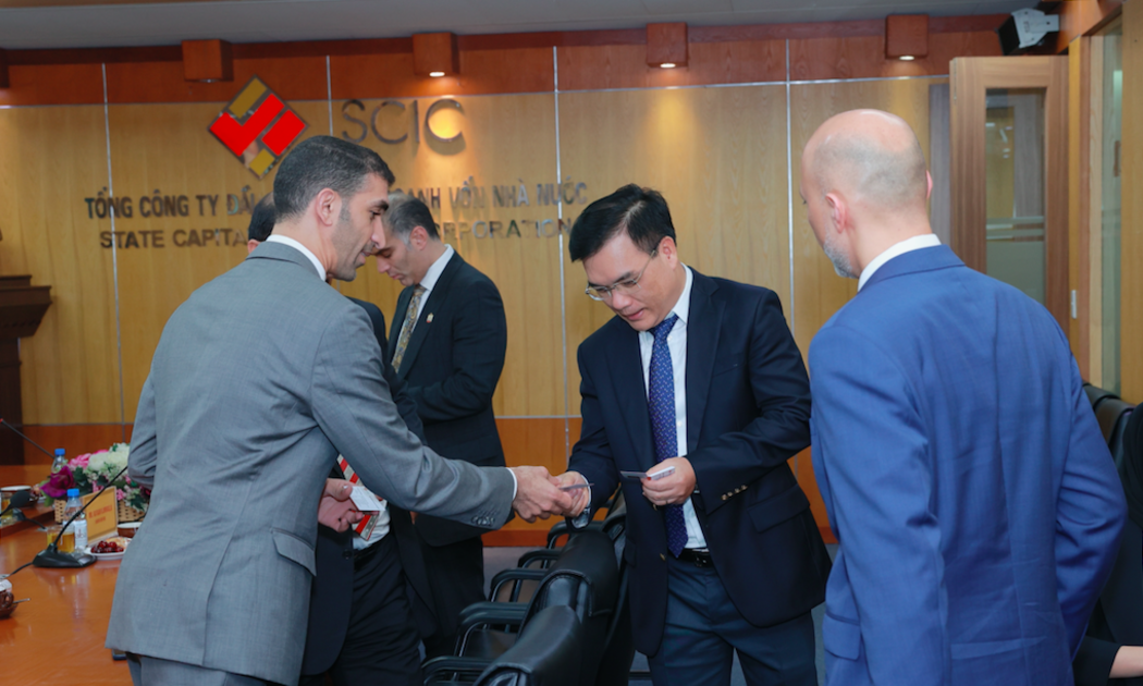 SCIC đón tiếp Quốc vụ khanh và đoàn Bộ Ngoại thương UAE.
