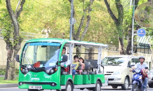 Cà Mau muốn dùng xe điện 4 bánh phục vụ du khách